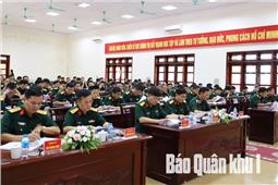Quân khu triển khai nhiệm vụ công tác Đảng, công tác chính trị quý 4 năm 2025